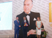 Media representatives receive awards in accordance with Azerbaijani president’s order. Baku, Azerbaijan, Jule 22, 2015